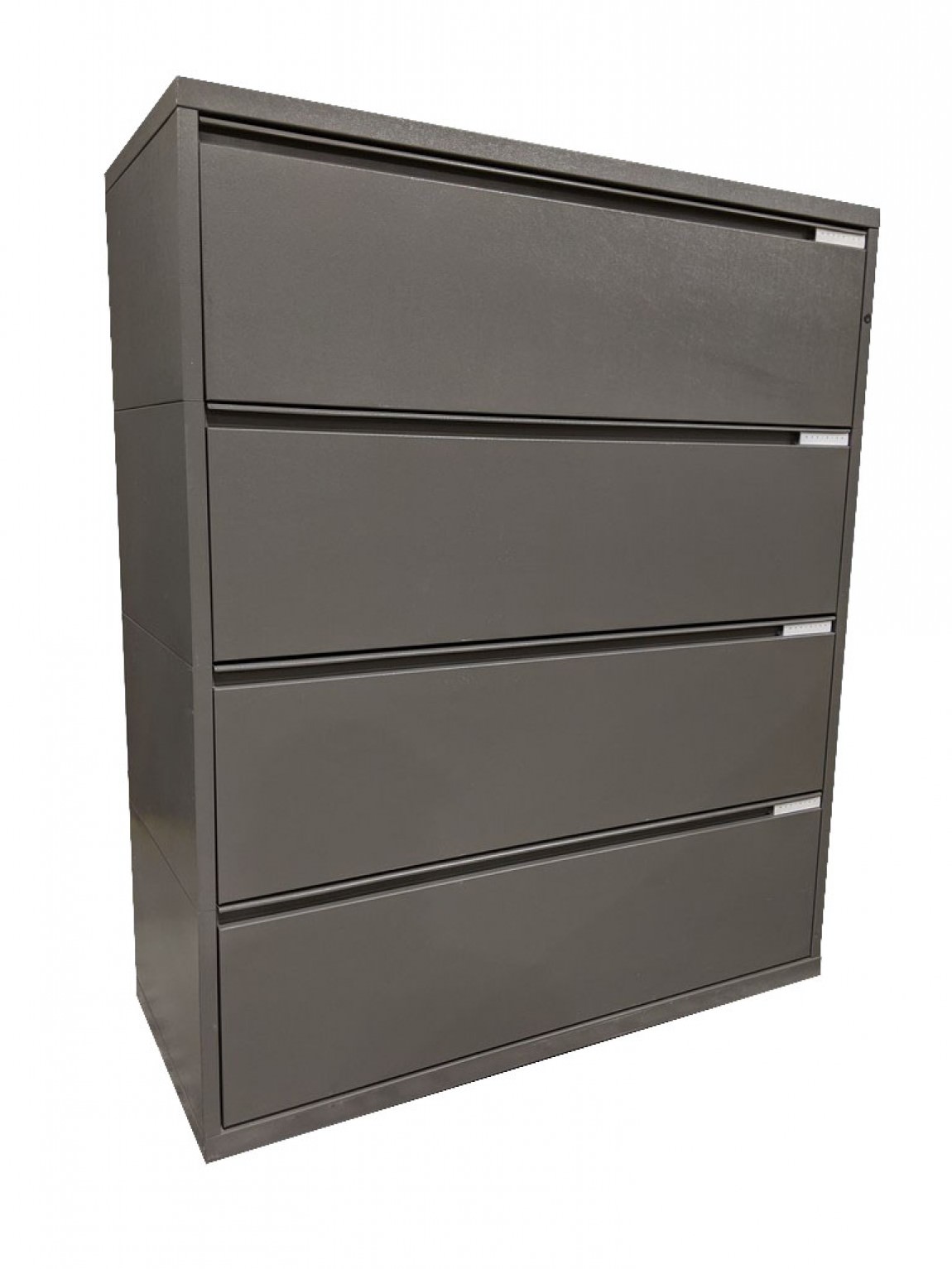 Meridian Gray 4 Drawer Lateral Filing Cabinets – 42 Inch Wide