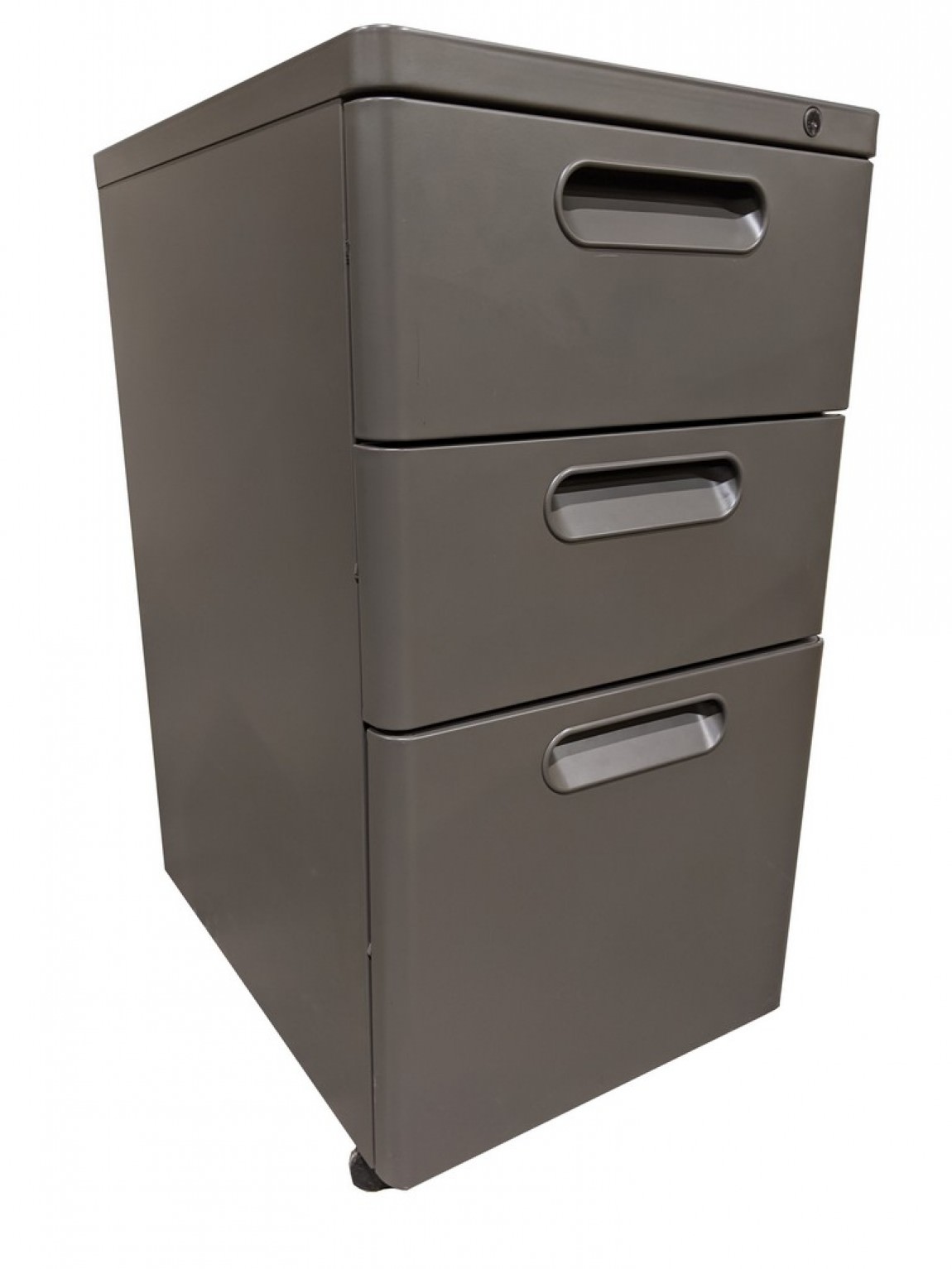 Gray Rolling Box/Box/File Pedestal Drawers