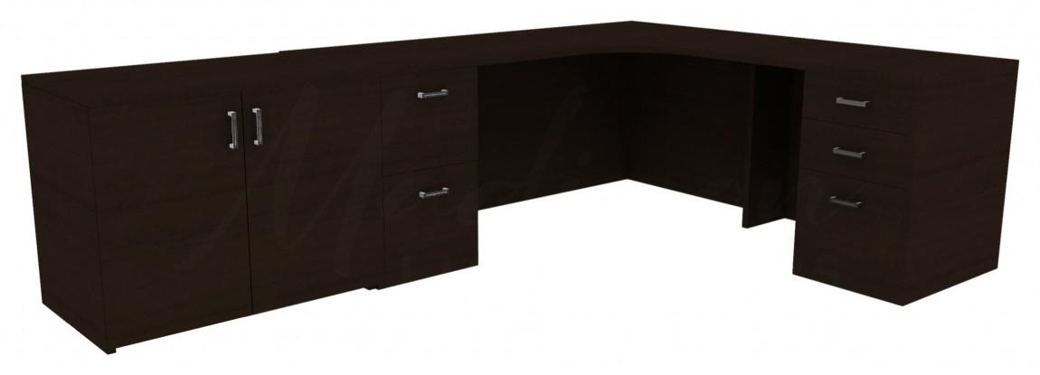 Desk with Cabinet