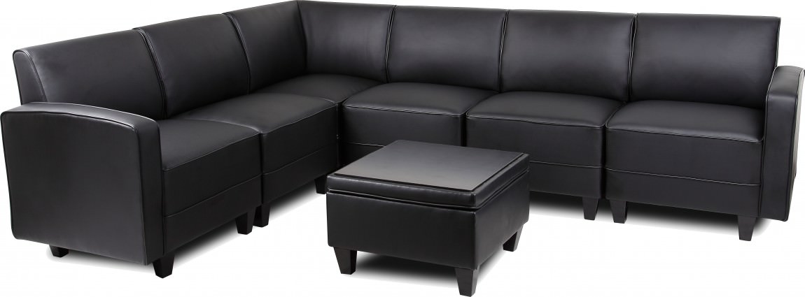 BRS Series Corner Office Sectional Sofa Waiting Room Couch