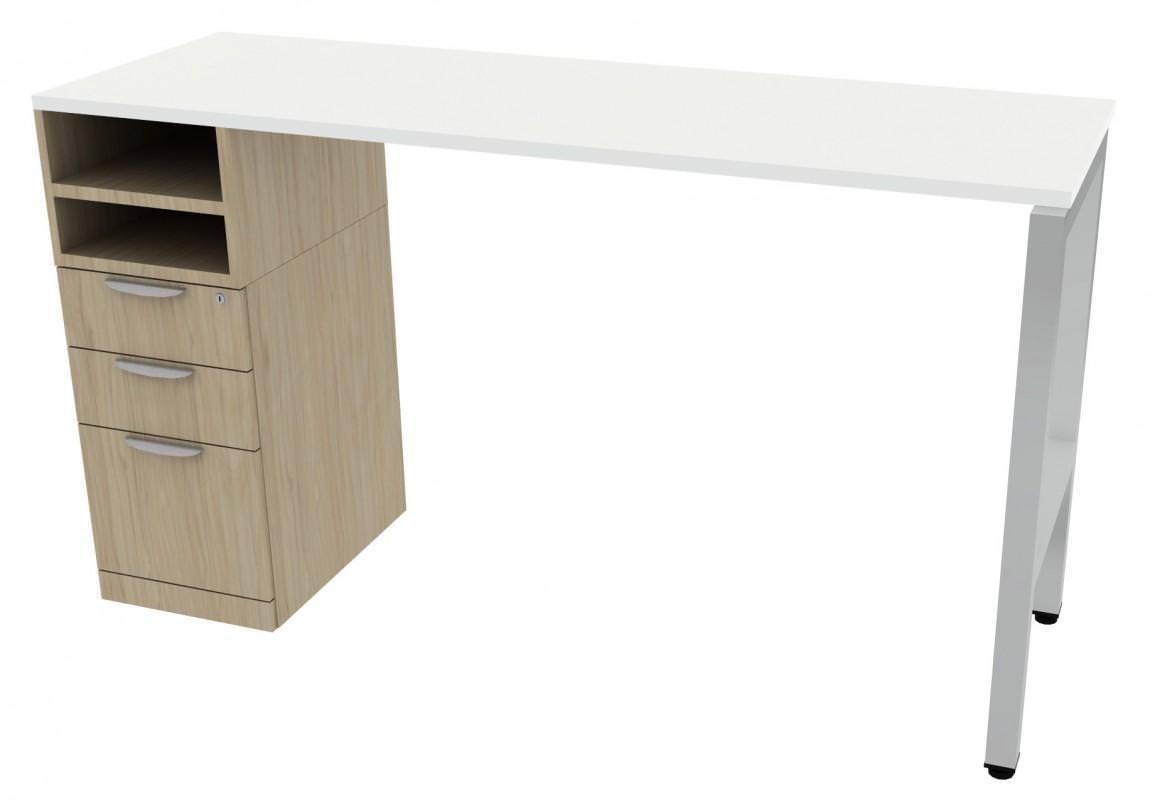 Standing Height Desk with Drawers