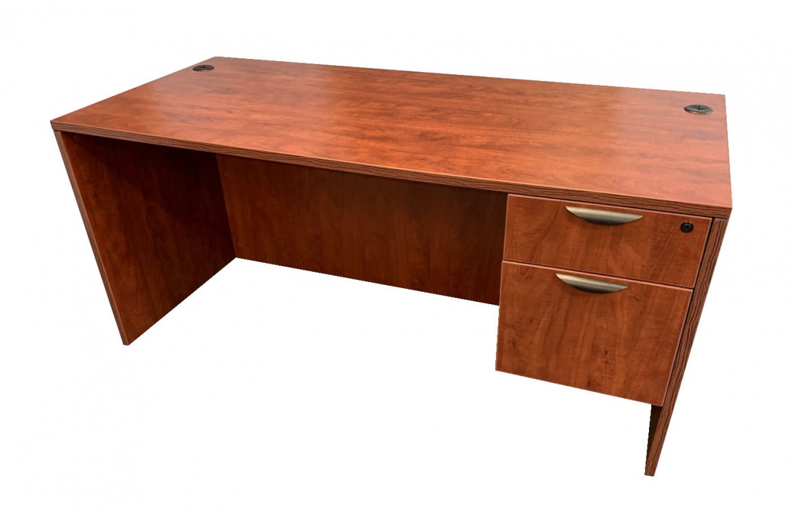 Cherry Desk with Drawers