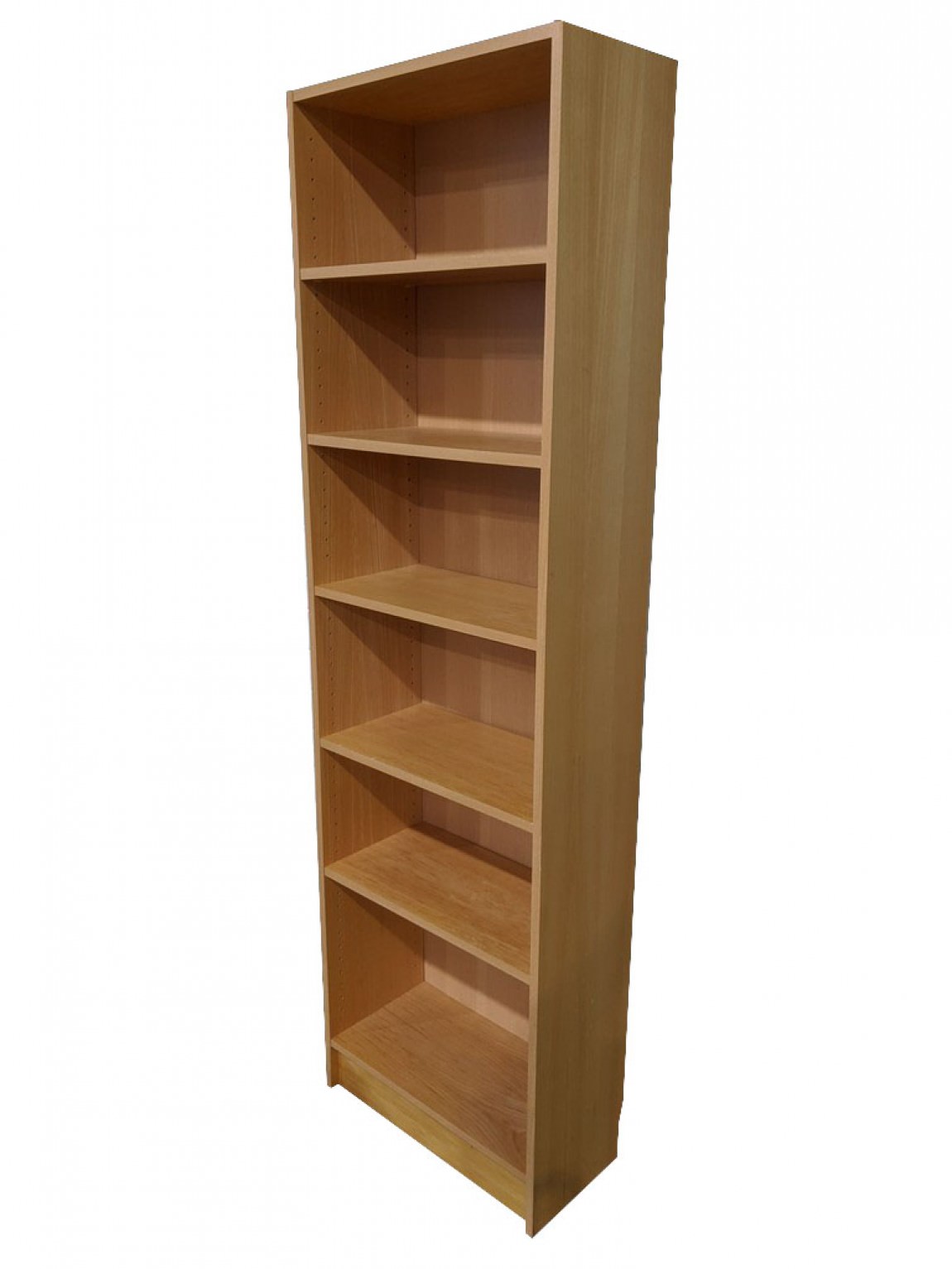 Oak Laminate Bookcase – 23.5 Inch Wide
