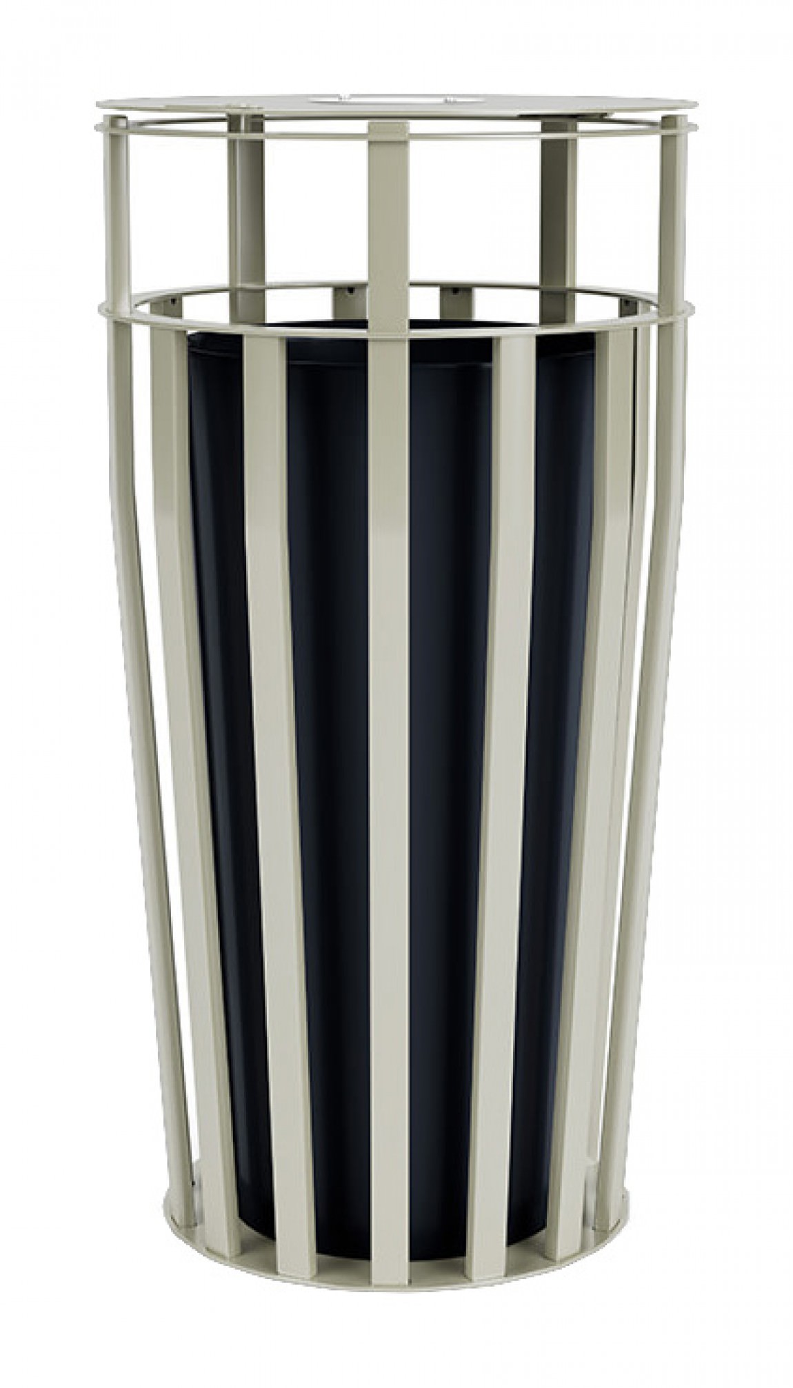 Outdoor Garbage Can with Lid