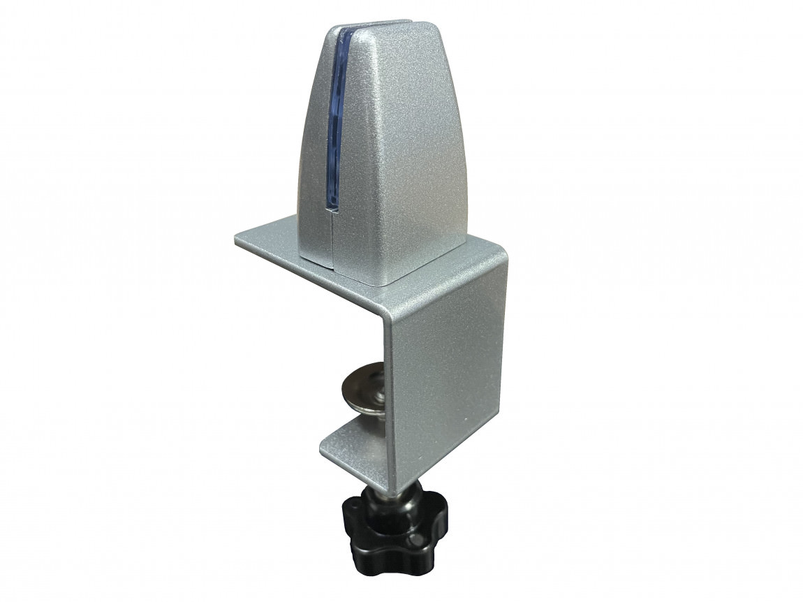 OFI Desk Edge Clamp Mount Brackets (200 Pack) Acrylic Mount Brackets