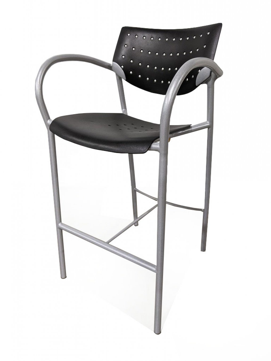 Black Café Height Chair - 42 inch High