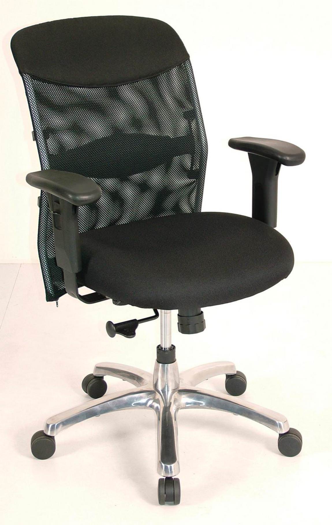 Mani-Chord Mesh Conference Mid-Back Chair with Arms