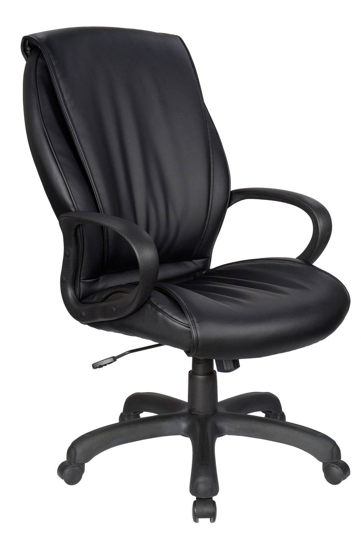 High Back Leather Executive Chair with Arms