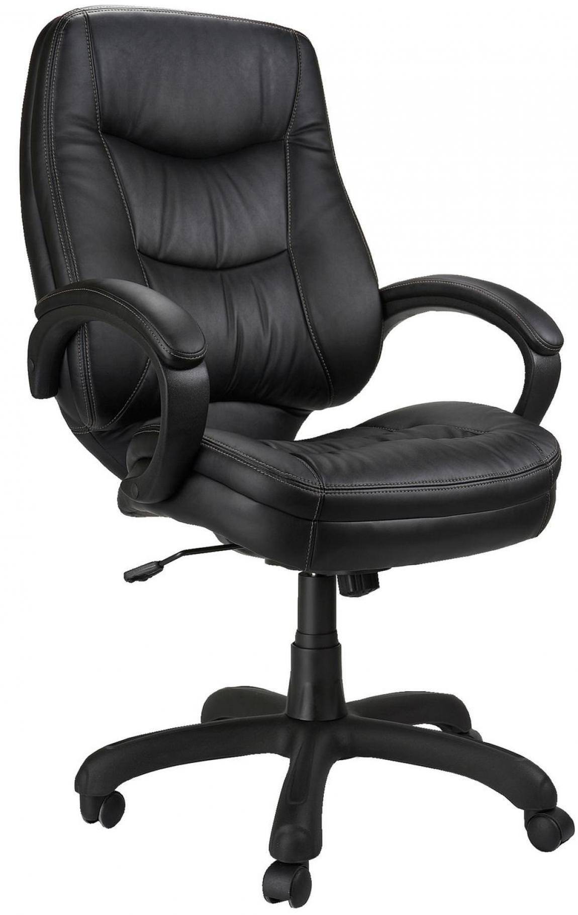 Black Executive Office Chair with Arms