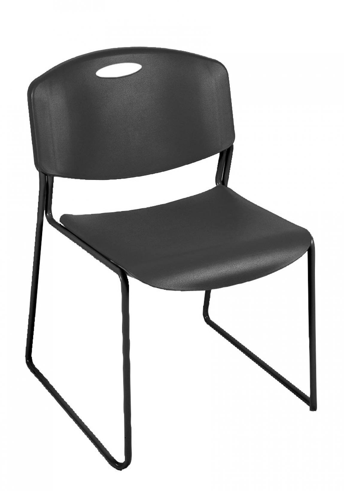 Heavy Duty Plastic Stacking Guest Chair 400 Lbs