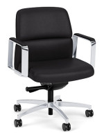 Vinyl Mid Back Conference Room Chair