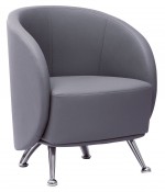 Modern Gray Club Chair