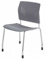 Plastic Stacking Chair without Arms