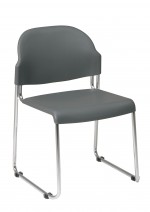 Stacking Plastic Chair - Set of 30 with Dolly