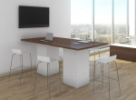 Modern Standing Height Conference Table
