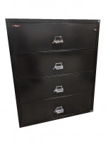 Fireking Fireproof 4 Drawer Lateral Filing Cabinets – 44.5 Inch Wide