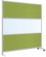 Rolling Free Standing Office Partition Panel - 73