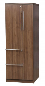 Status Personal Storage Tower with Wood Doors