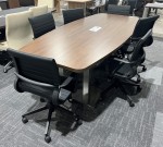 8' Conference Table with Power Grommet