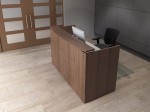 Reception Desk with Transaction Counter