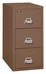 3 Drawer Vertical Fireproof File Cabinet - 18 Wide
