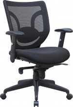 Heavy Duty Task Chair with Lumbar Support