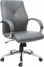 Gray Modern Conference Room chair with Arms