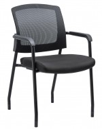 Mesh Stacking Chair with Arms