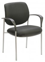 Modern Stacking Chair with Arms