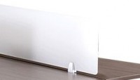 Acrylic Divider Panels for 13 Foot Dog Bone Desk