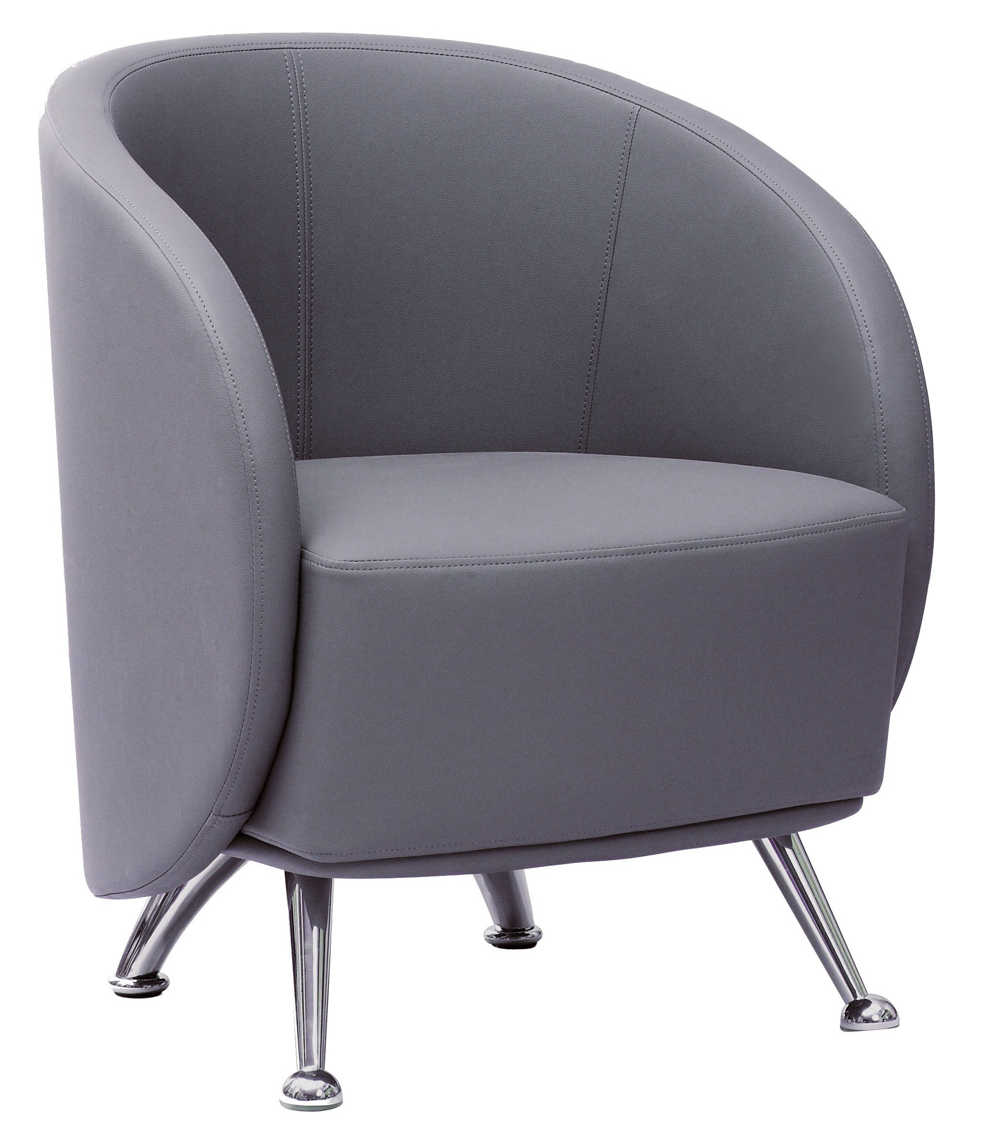 Modern Gray Club Chair Madison Liquidators