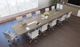 Add a Standing Height Conference Table to an Active Office