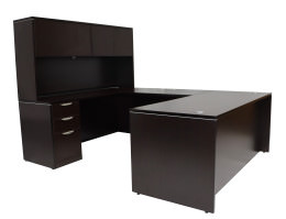 A Reversible U Shaped Desk for a Growing Office