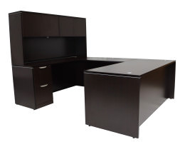 A Reversible U Shaped Desk for a Growing Office