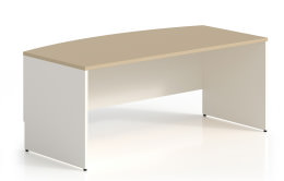 Bow Front Desk Shell - Concept 300