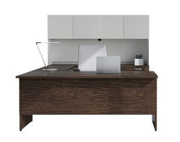 U Shaped Desk with Hutch - Concept 300