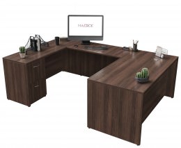 fully assembled desk