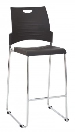Tall Stacking Chairs - Set of 4 - Work Smart