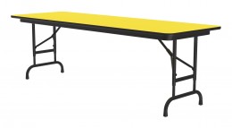 Adjustable Height Folding Table - Deluxe High-Pressure