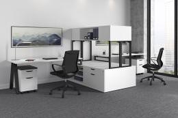 Computer & Office T-Shaped Desks for Two People