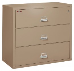3 Drawer Lateral Fireproof File Cabinet - 45
