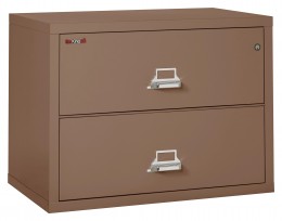 2 Drawer Lateral Fireproof File Cabinet - 38