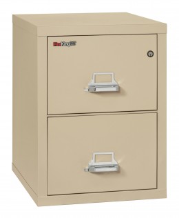 2 Drawer Fireproof File Cabinet - Letter Size - FireKing 25