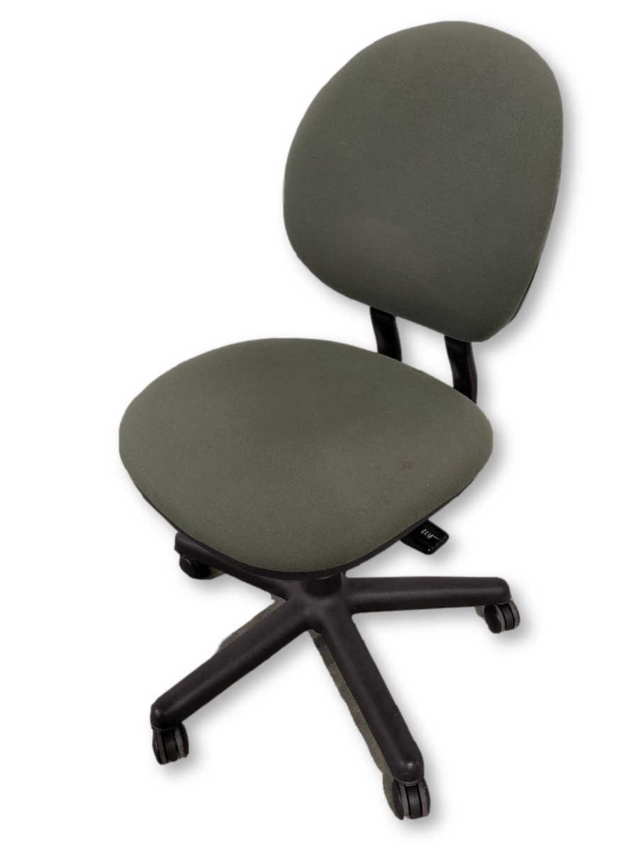 Steelcase Green Rolling Office Chair without Arms