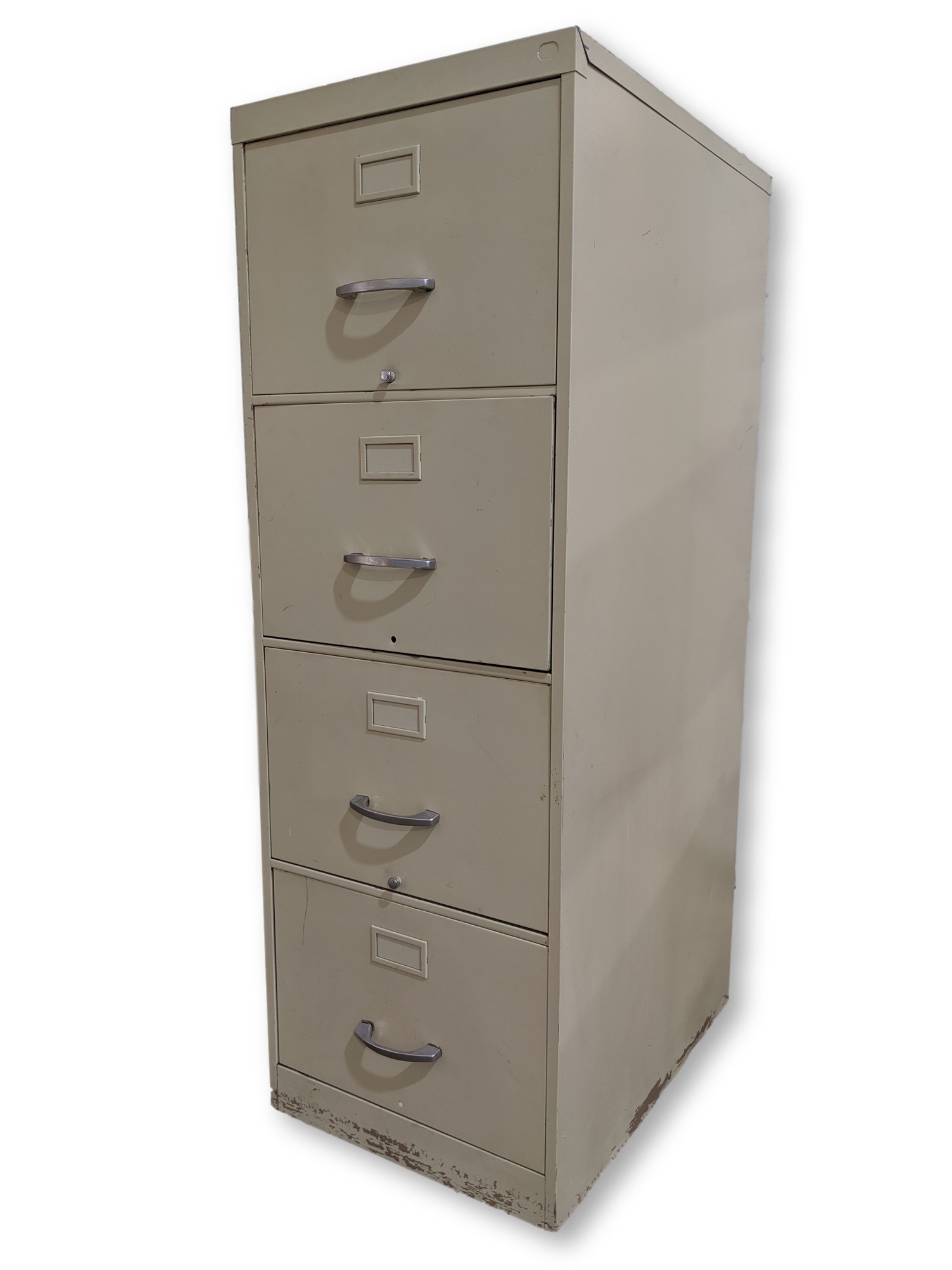 Beige 4 Drawer Vertical Legal Size File Cabinet Madison Liquidators