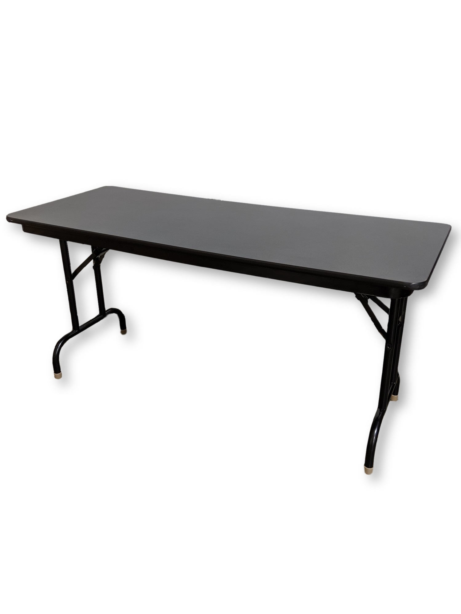 Black Laminate Folding Tables 60x24 Madison Liquidators