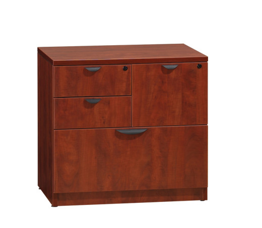 4 Drawer Combo Lateral Filing Cabinet