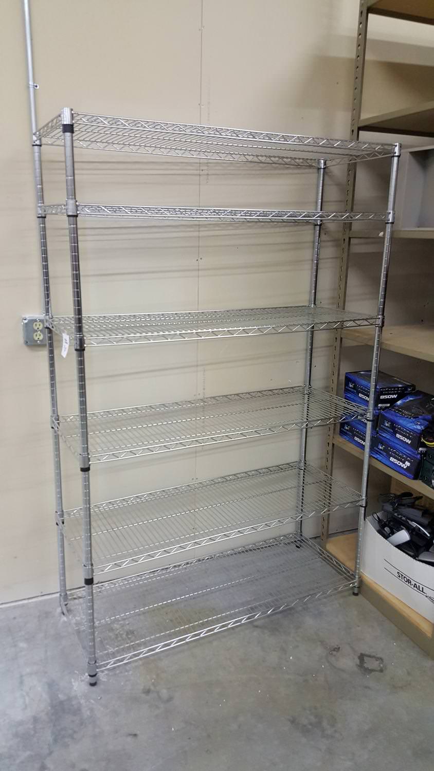 Hdx Nsf Wire Shelf Shelving Rack Madison Liquidators
