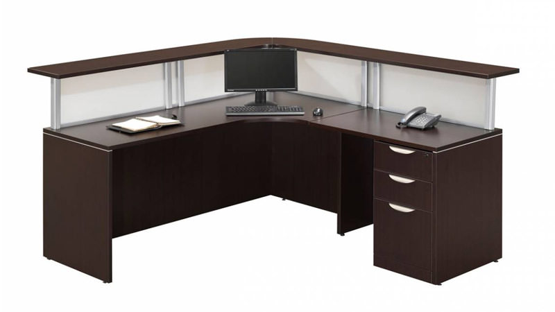 L Shaped Reception Desks