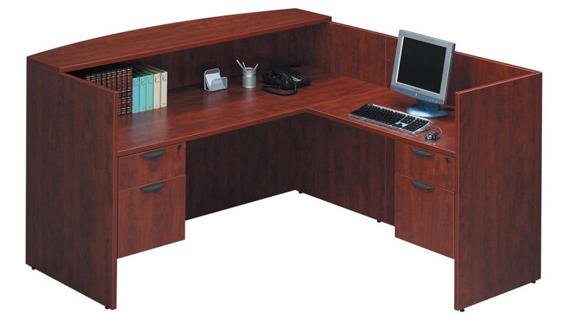 Mahogany Reception Desks